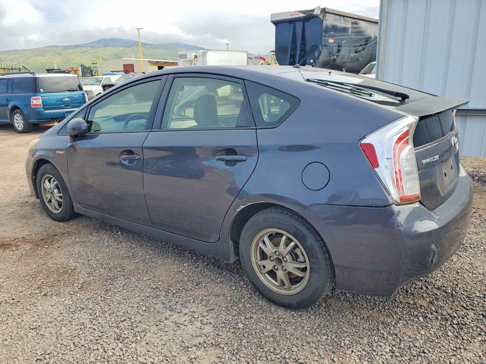 2013 Toyota Prius VIN JTDKN3DU8D1617817 COPART salvage auction — REAR END, Hi - Certificate Of Title, sold $225 on 2026-07-06 (photo 2)