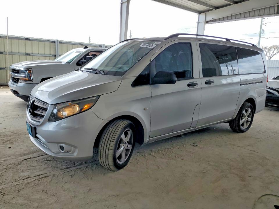 2016 Mercedes-benz Metris VIN WD4PG2EE0G3096964 COPART salvage auction — MINOR DENT/SCRATCHES, Fl - Dealer Only Clean Title (P), sold $8,800 on 2026-07-22 (photo 1)