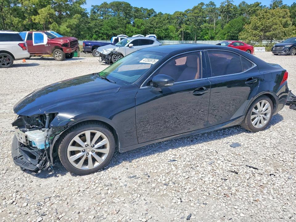 2015 Lexus Is VIN JTHBF1D28F5080702 COPART salvage auction — FRONT END, Tx - Certificate Of Title, sold $2,000 on 2026-07-03 (photo 1)