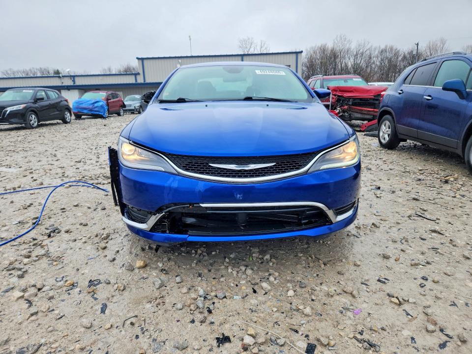 2015 Chrysler 200 VIN 1C3CCCAB2FN538110 COPART salvage auction — FRONT END, Mi - Certificate Of Title, sold $700 on 2026-07-15 (photo 5)