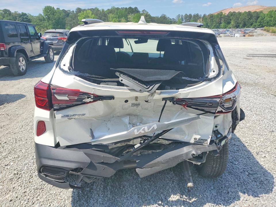 2023 Kia Seltos VIN KNDEU2AA4P7373069 COPART salvage auction — REAR END, Ga - Cert Of Title-Salvage, sold $1,400 on 2026-07-13 (photo 6)