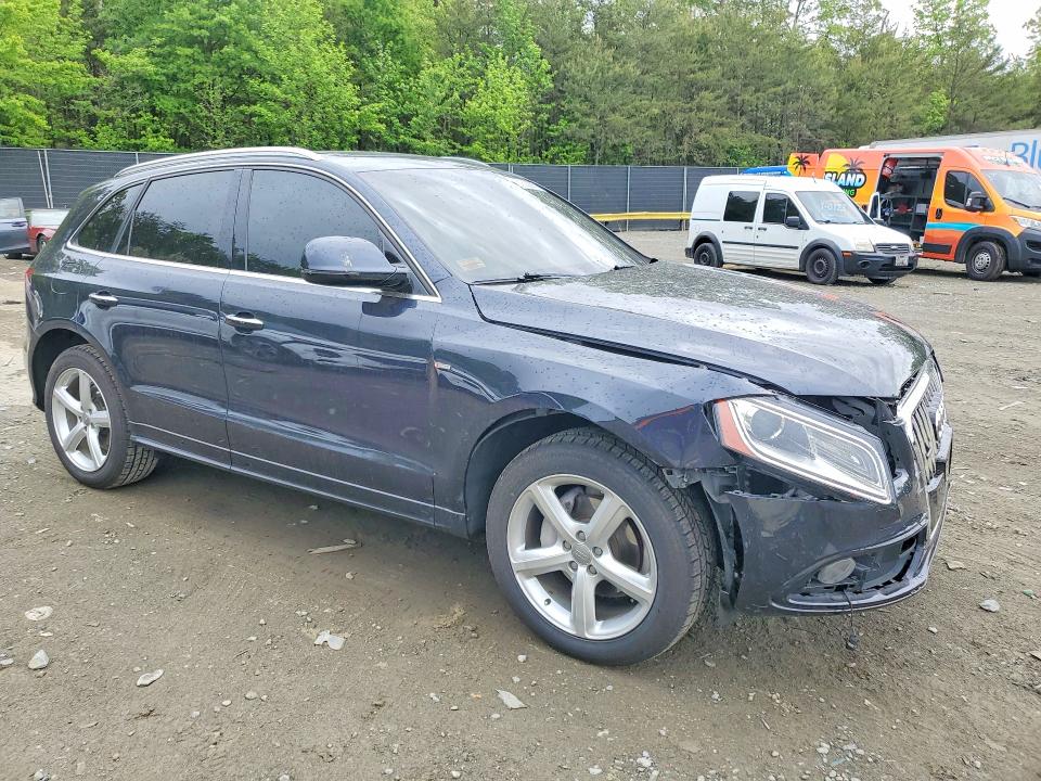 2017 Audi Q5 VIN WA1M2AFP0HA090174 COPART salvage auction — FRONT END, MD - CERT OF SALVAGE > 75% DAMAGE, sold $6,600 on 2026-07-10 (photo 4)