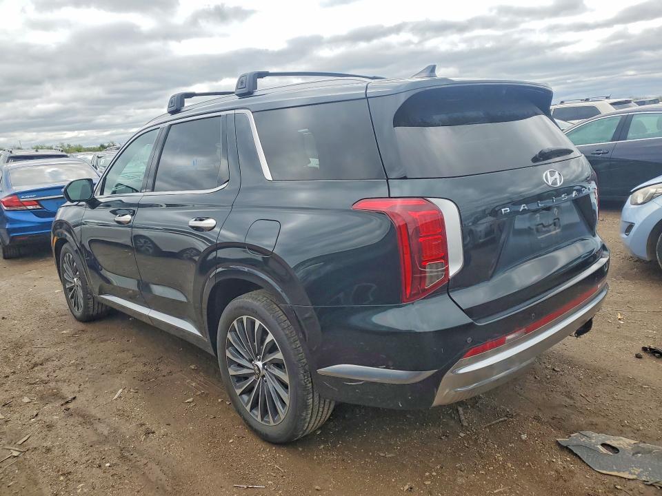 2023 Hyundai Palisade VIN KM8R7DGE0PU634600 COPART salvage auction — FRONT END, Il - Salvage Certificate, sold $9,200 on 2026-07-07 (photo 2)