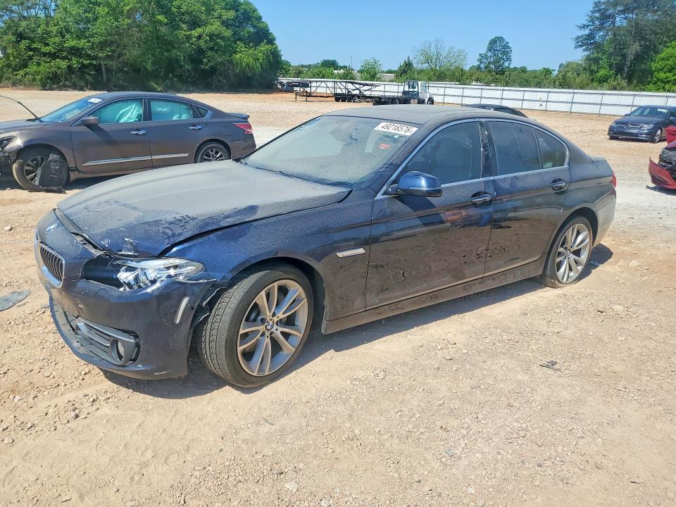 2016 BMW 5er VIN WBA5B1C50GG130050 COPART salvage auction — FRONT END, Nc - Salvage Certificate Of Title, sold $2,250 on 2026-07-06 (photo 1)