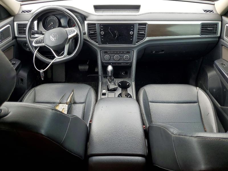 2021 Volkswagen Atlas VIN 1V2WR2CA2MC555910 COPART salvage auction — FRONT END, Va - Certificate Of Title (P), sold $6,800 on 2026-07-09 (photo 8)
