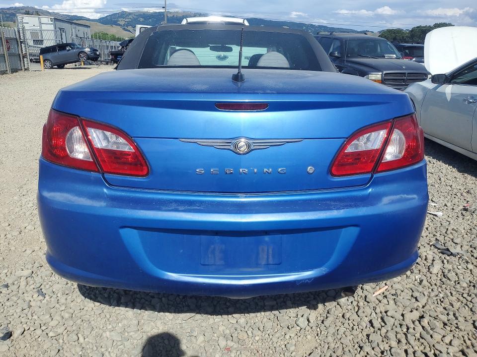 2008 Chrysler Sebring VIN 1C3LC45K48N643167 COPART salvage auction — MINOR DENT/SCRATCHES, Ca - Dis/Dlr/Exp Only Clean Title (P), sold $475 on 2026-07-02 (photo 6)