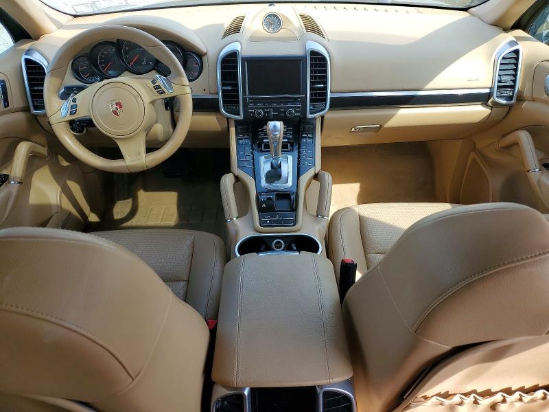 2014 Porsche Cayenne VIN WP1AA2A29ELA03206 COPART salvage auction — REAR END, Id - Salvage Certificate Of Title, sold $2,150 on 2026-07-31 (photo 8)