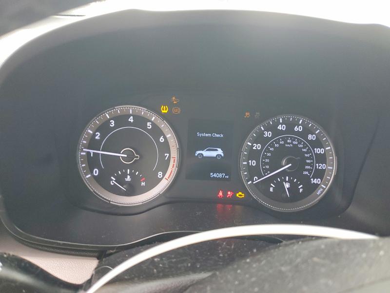 2020 Hyundai Venue VIN KMHRC8A36LU018114 COPART salvage auction — FRONT END, Or - Salvage Title Certificate, sold $2,450 on 2026-07-06 (photo 9)