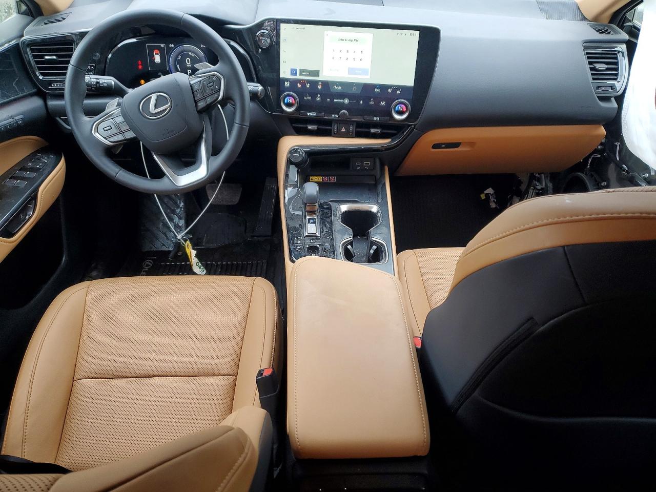 2025 Lexus NX 350h VIN JTJGKCEZ2S5036731 COPART salvage auction — Side, NJ - CERT OF TITLE-SALVAGE, sold $26,250 on 2026-07-06 (photo 8)