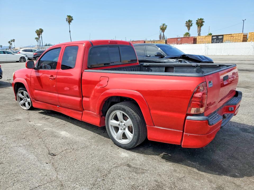 2006 Toyota Tacoma VIN 5TETU22N86Z206259 COPART salvage auction — FRONT END, Ca - Salvage Certificate, sold $4,150 on 2026-07-24 (photo 2)