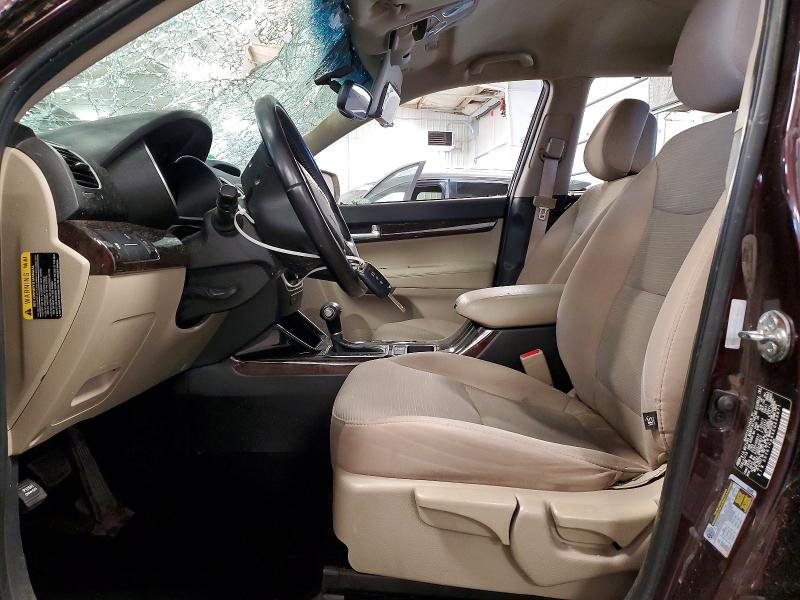 2014 Kia Sorento VIN 5XYKTCA6XEG438871 COPART salvage auction — ROLLOVER, Mn - Cert Of Title-Salvage, sold $1,450 on 2026-07-09 (photo 7)