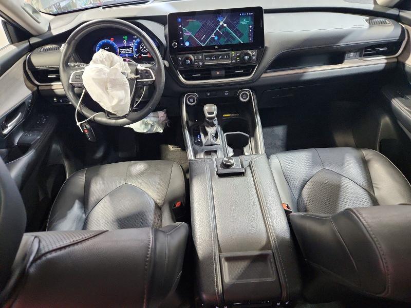 2024 Toyota Highlander VIN 5TDAAAB59RS003974 COPART salvage auction — FRONT END, MO - SALVAGE CERTIFICATE OF TITLE, sold $20,500 on 2026-07-27 (photo 8)
