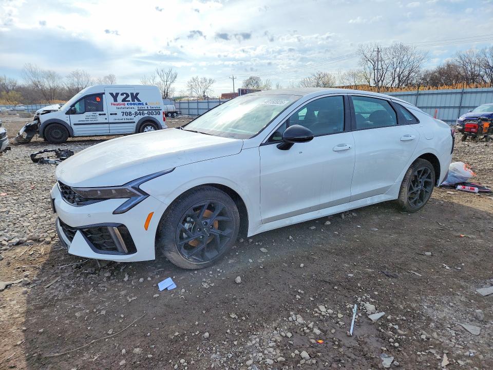 2026 Kia K5 VIN KNAG64J79T5456017 COPART salvage auction — REAR END, Wv - Salvage Certificate, sold $9,800 on 2026-07-31 (photo 1)