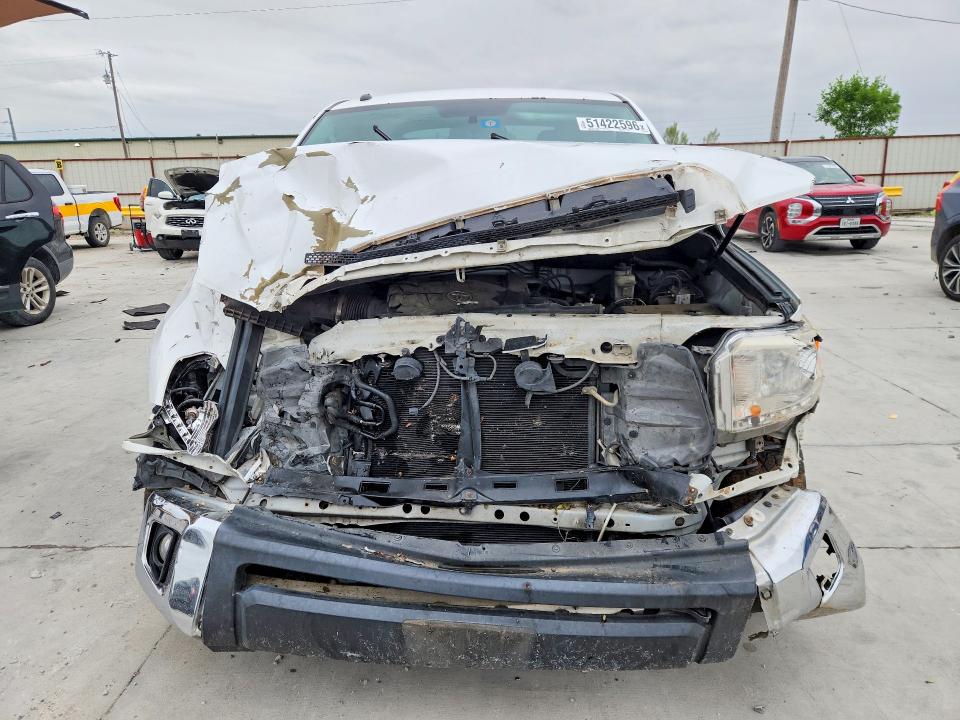 2016 Toyota Tundra VIN 5TFEW5F1XGX197729 COPART salvage auction — FRONT END, Tx - Salvage Vehicle Title, sold $5,800 on 2026-07-07 (photo 5)