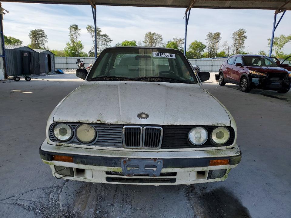 1989 BMW 3er VIN WBAAA1309K4204999 COPART salvage auction — REAR END, GA - CERTIFICATE OF TITLE, sold $2,650 on 2026-07-23 (photo 5)