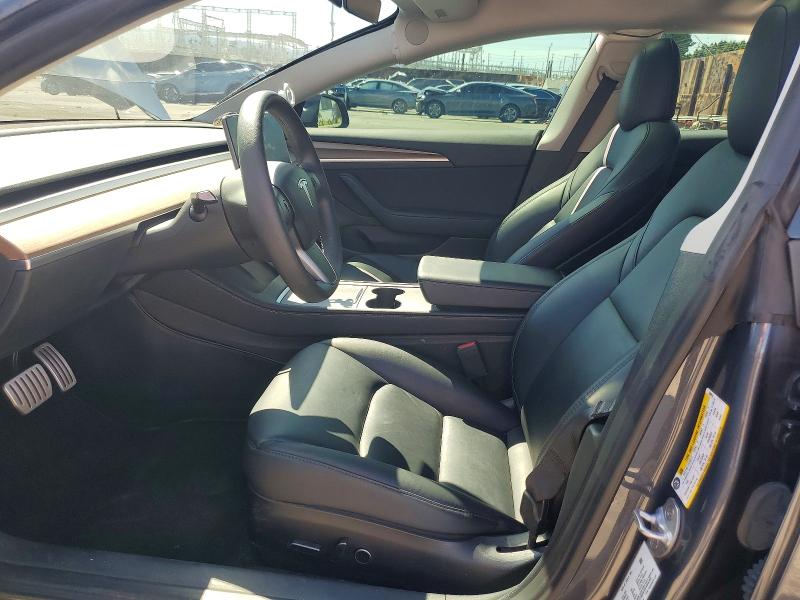 2023 Tesla Model 3 VIN 5YJ3E1EC2PF398914 COPART salvage auction — FRONT END, Ca - Salvage Certificate, sold $10,500 on 2026-07-31 (photo 7)