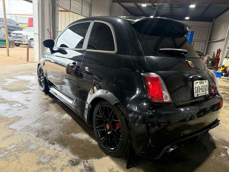 2013 Fiat 500 VIN 3C3CFFFH9DT664970 COPART salvage auction — DAMAGE HISTORY, Tx - Cert Of Title-Rebuilt Salvage (P), sold $7,400 on 2026-07-17 (photo 3)