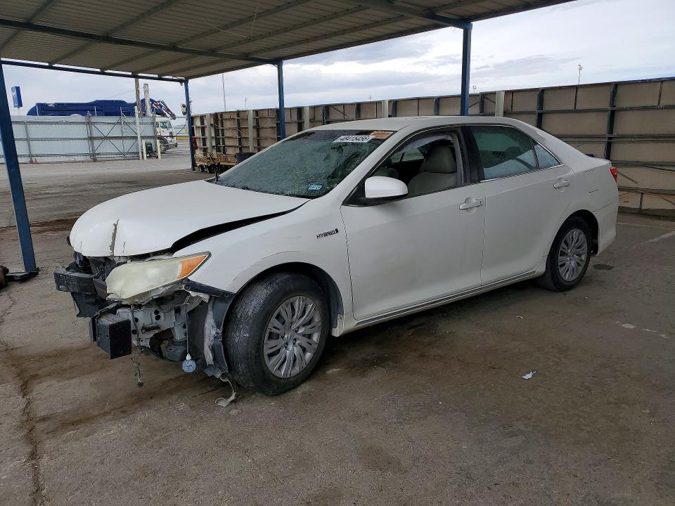 2014 Toyota Camry solara VIN 4T1BD1FKXEU122615 COPART salvage auction — FRONT END, Tx - Salvage Vehicle Title, sold $975 on 2026-07-08 (photo 1)