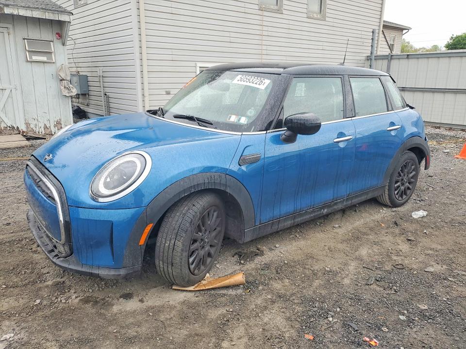 2023 Mini Cooper VIN WMW33DK00P2U08731 COPART salvage auction — REAR END, Salvage Title, sold $8,500 on 2026-07-20 (photo 1)