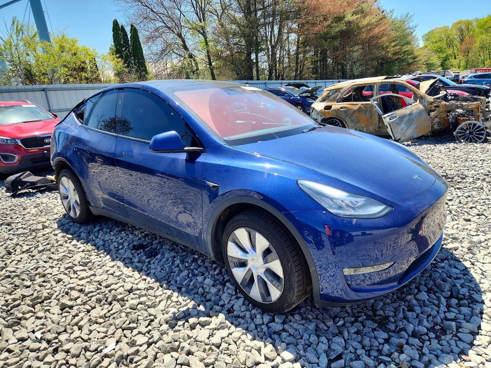 2023 Tesla Model y VIN 7SAYGDEE2PA159298 COPART salvage auction — REAR END, Nj - Cert Of Title-Salvage, sold $10,000 on 2026-07-20 (photo 4)