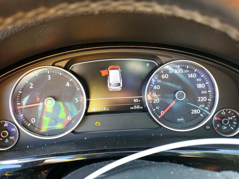 2015 Volkswagen Touareg VIN WVGEP9BP8FD005699 COPART salvage auction — MECHANICAL, Wa - Vehicle Cert Of Ownership-Titl, sold $3,750 on 2026-07-16 (photo 9)