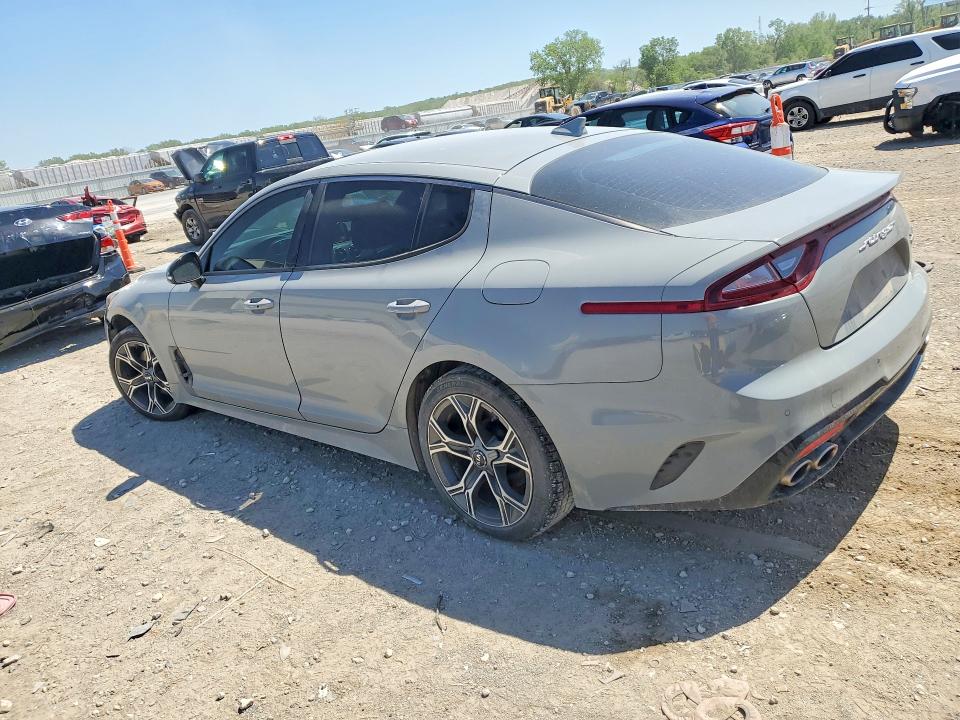 2021 Kia Stinger VIN KNAE15LA6M6094986 COPART salvage auction — FRONT END, Mo - Salvage Certificate Of Title, sold $3,100 on 2026-07-21 (photo 2)