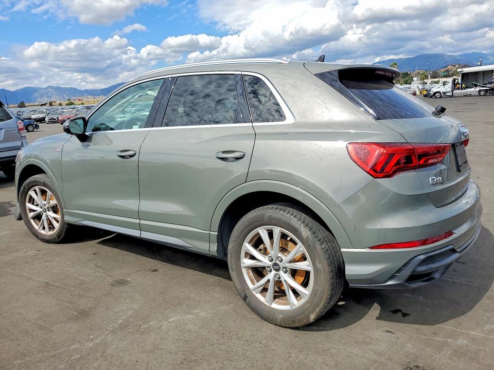 2022 Audi Q3 VIN WA1DECF37N1148504 COPART salvage auction — FRONT END, Salvage Title, sold $7,900 on 2026-07-22 (photo 2)