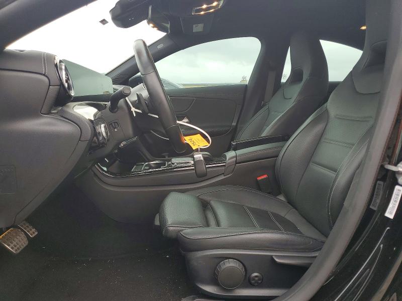 2022 Mercedes-benz Cla-klasse VIN W1K5J4GB8NN297214 COPART salvage auction — FRONT END, TX, sold $14,500 on 2026-07-16 (photo 7)