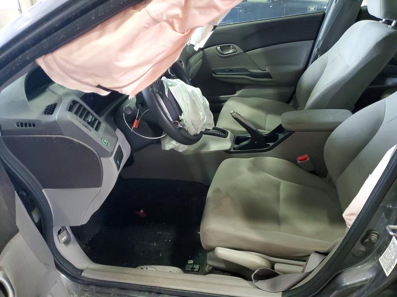 2012 Honda Civic VIN 19XFB2F55CE069040 COPART salvage auction — SIDE, Va - Cert Of Title - Salvage, sold $450 on 2026-07-02 (photo 7)