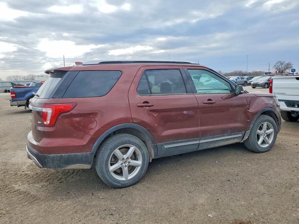2016 Ford VIN 1FM5K8D86GGA18062 COPART salvage auction — FRONT END, Ia - Cert Of Title-Salvage Title, sold $1,900 on 2026-07-03 (photo 3)