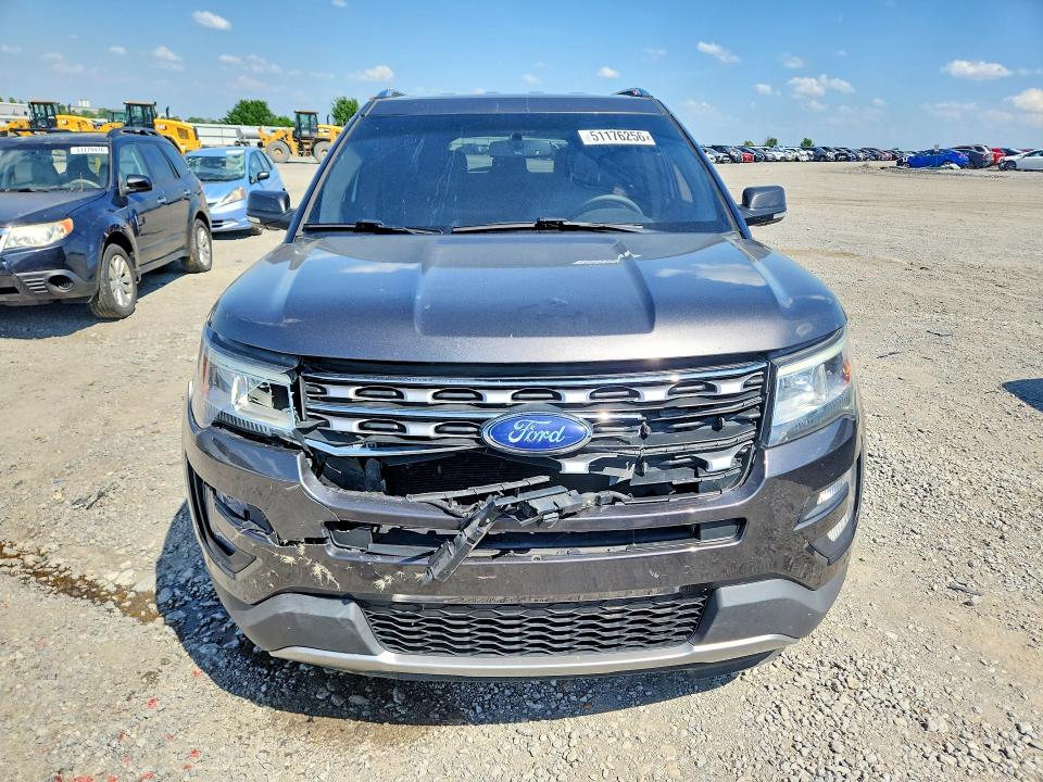2017 Ford Explorer VIN 1FM5K7F8XHGB80589 COPART salvage auction — FRONT END, In - Cert Of Title-Salvage Title, sold $3,900 on 2026-07-09 (photo 5)