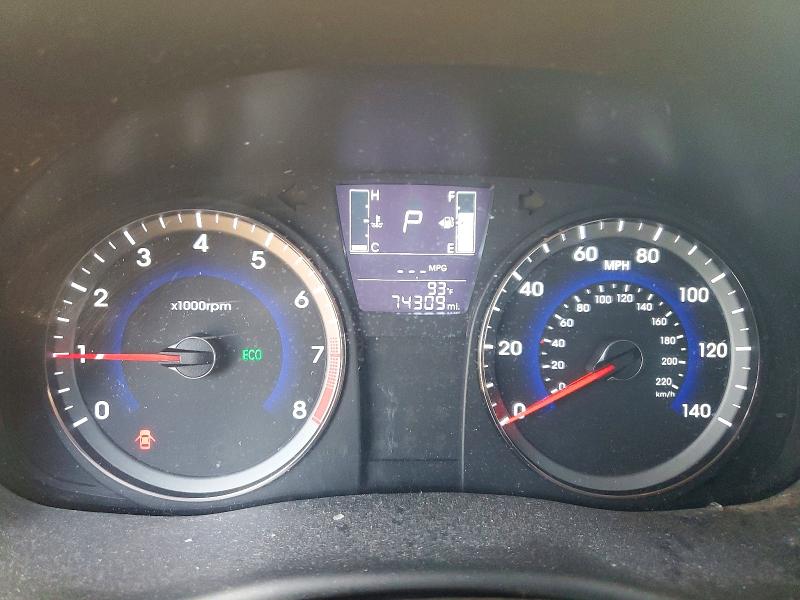 2017 Hyundai Accent VIN KMHCT5AE3HU359256 COPART salvage auction — FRONT END, Salvage Title, sold $1,300 on 2026-07-14 (photo 9)