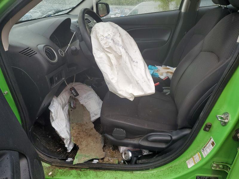 2014 Mitsubishi Mirage VIN ML32A4HJ9EH007082 COPART salvage auction — FRONT END, Or - Lien Papers Salvage, sold $500 on 2026-07-13 (photo 7)