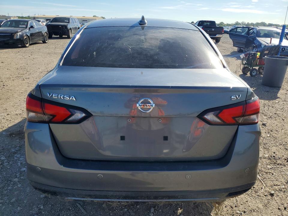 2021 Nissan Versa VIN 3N1CN8EV3ML831716 COPART salvage auction — UNDERCARRIAGE, TX, sold $2,000 on 2026-07-09 (photo 6)