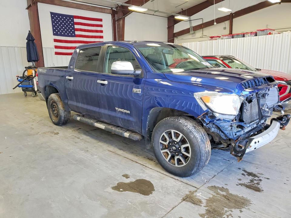 2014 Toyota Tundra VIN 5TFDY5F11EX351120 COPART salvage auction — FRONT END, MA - CERTIFICATE OF TITLE, sold $6,100 on 2026-07-16 (photo 4)