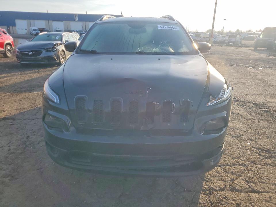 2016 Jeep Cherokee VIN 1C4PJMDS6GW327816 COPART salvage auction — FRONT END, Mi - Certificate Of Title, sold $1,150 on 2026-07-02 (photo 5)