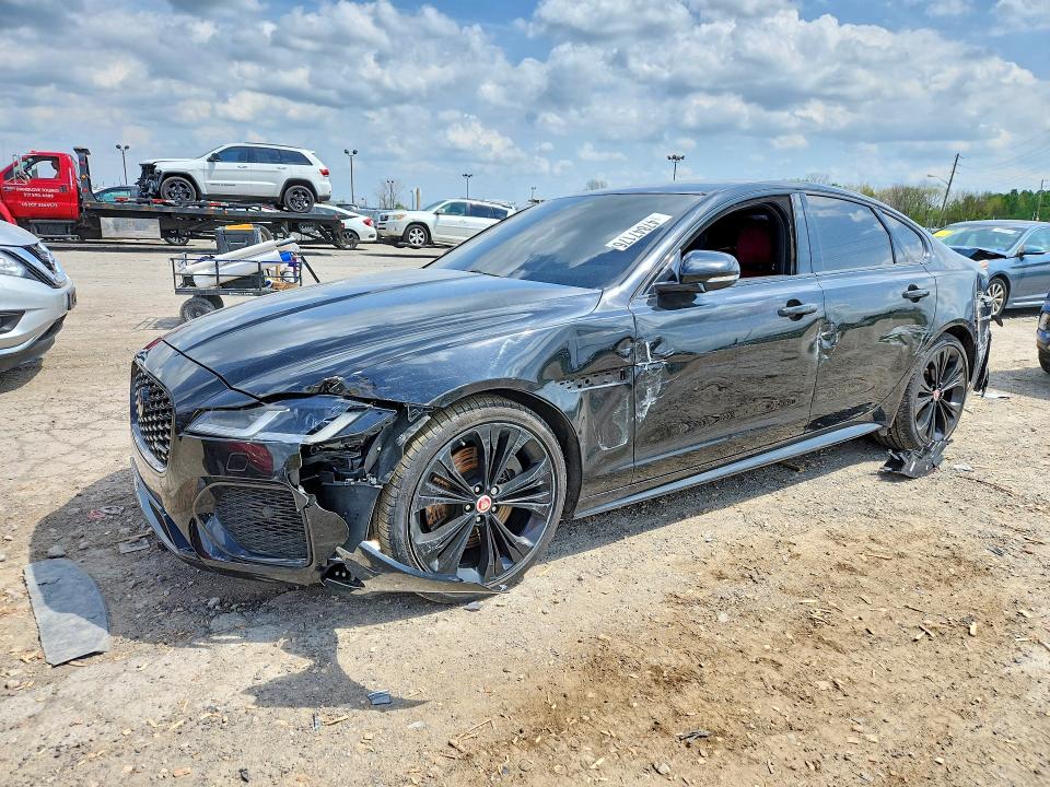 2022 Jaguar Xf VIN SAJBL4GX6NCY91624 COPART salvage auction — FRONT END, In - Cert Of Title-Salvage Title, sold $7,100 on 2026-07-10 (photo 1)