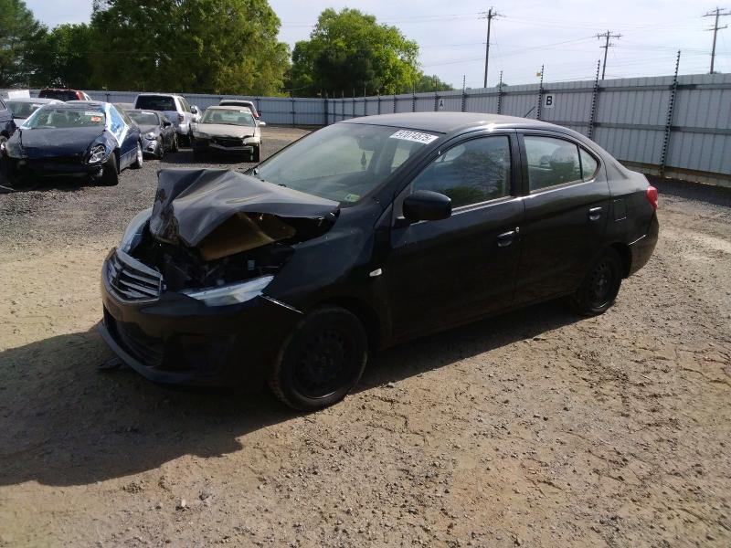 2017 Mitsubishi Mirage VIN ML32F3FJ3HHF05655 COPART salvage auction — FRONT END, Nc - Salvage Certificate Of Title, sold $350 on 2026-07-08 (photo 1)