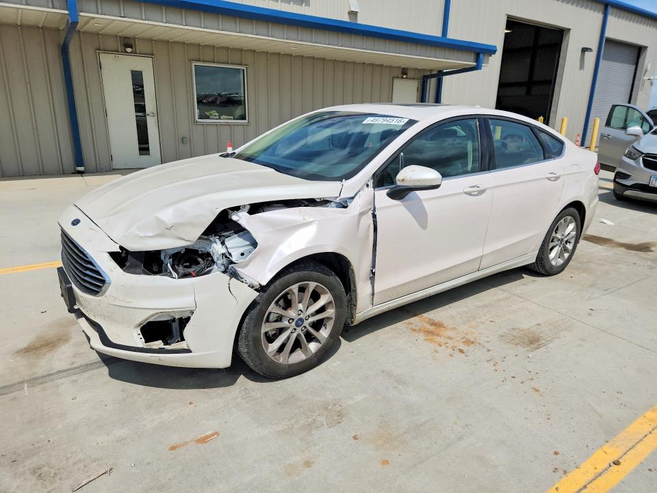2020 Ford Fusion VIN 3FA6P0HD1LR251990 COPART salvage auction — FRONT END, Id - Salvage Certificate Of Title, sold $300 on 2026-07-02 (photo 1)