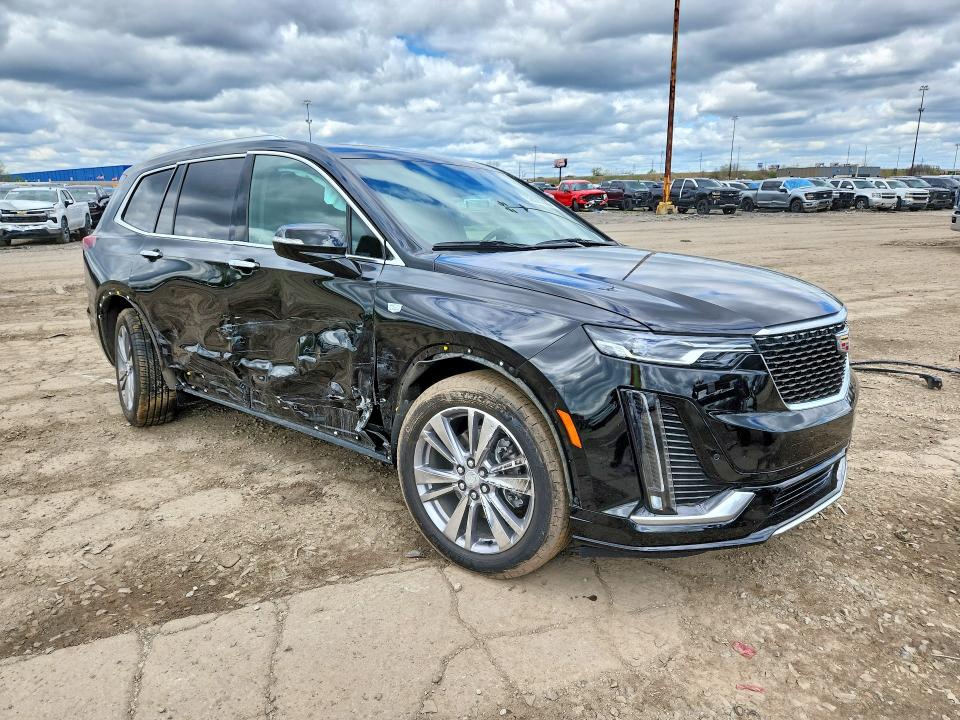 2025 Cadillac Xt6 VIN 1GYKPDRS9SZ147412 COPART salvage auction — SIDE, Mi - Certificate Of Title, sold $20,300 on 2026-07-31 (photo 4)