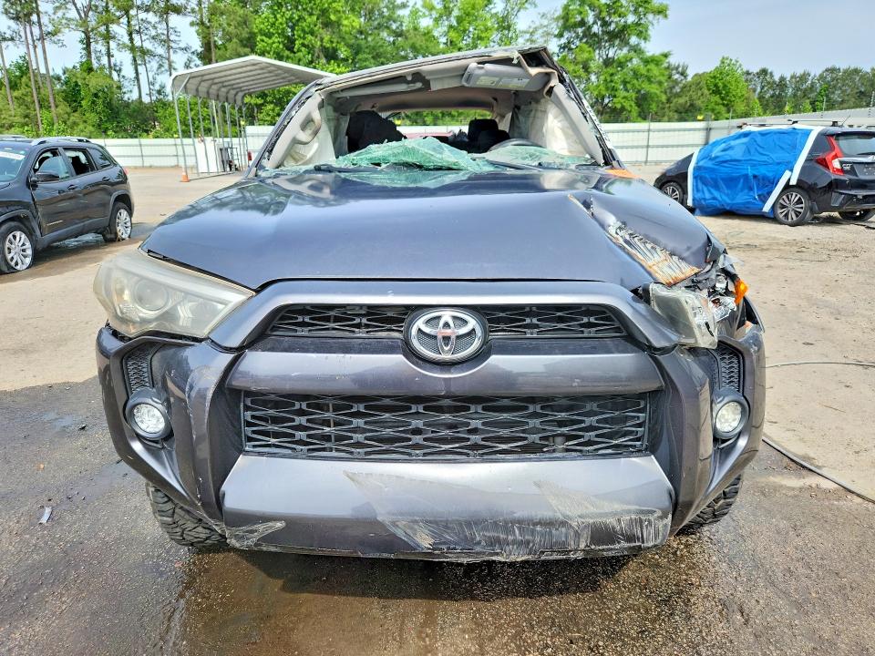 2016 Toyota 4runner VIN JTEBU5JRXG5389908 COPART salvage auction — ROLLOVER, Sc - Non-Reb & Rem Salvage Title, sold $4,000 on 2026-07-06 (photo 5)