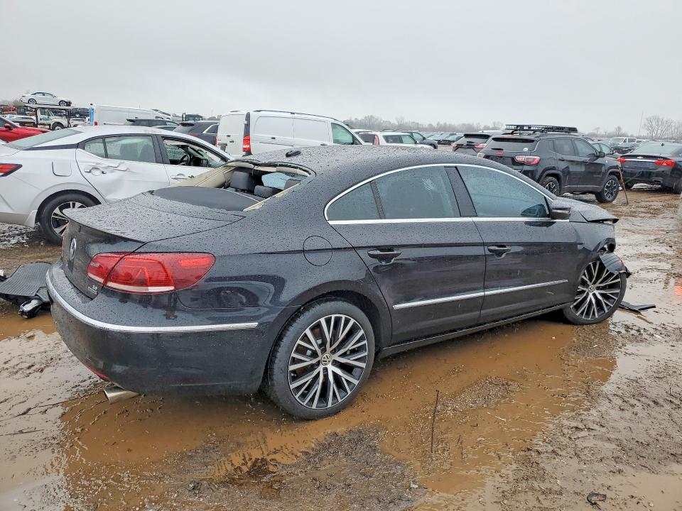 2014 Volkswagen Passat cc VIN WVWGU7AN8EE529437 COPART salvage auction — FRONT END, Il - Salvage Certificate, sold $400 on 2026-07-02 (photo 3)