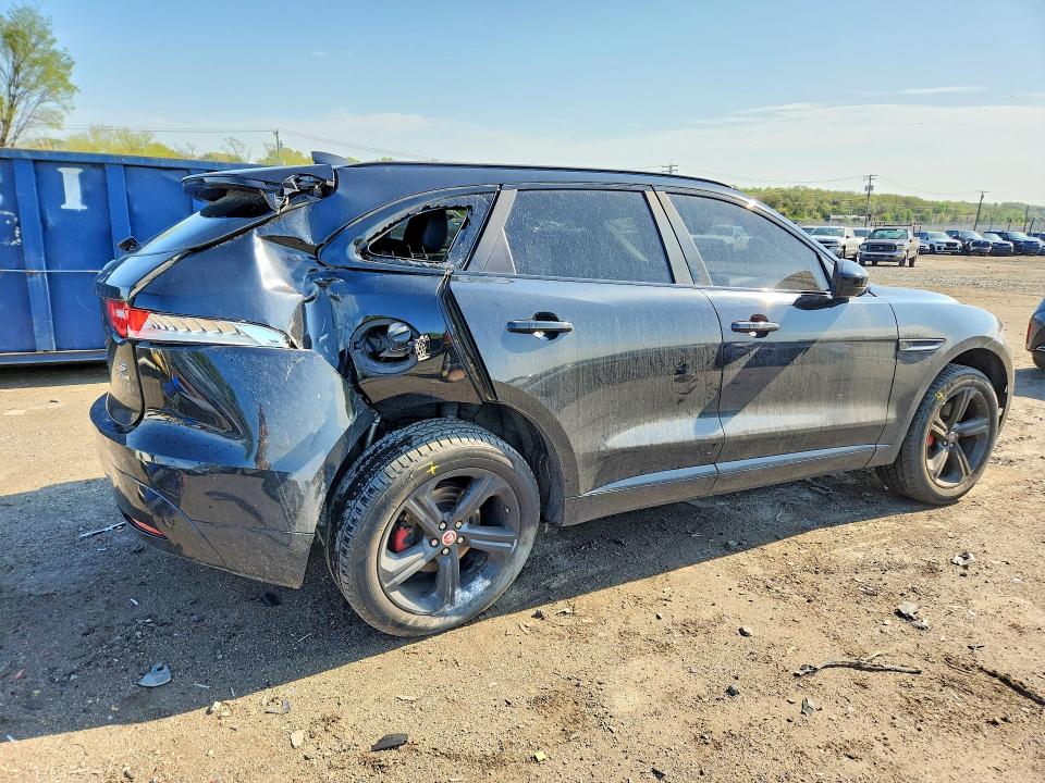 2020 Jaguar F-pace VIN SADCM2FV6LA620581 COPART salvage auction — REAR END, Md - Cert Of Salvage < 75% Damage, sold $7,100 on 2026-07-09 (photo 3)
