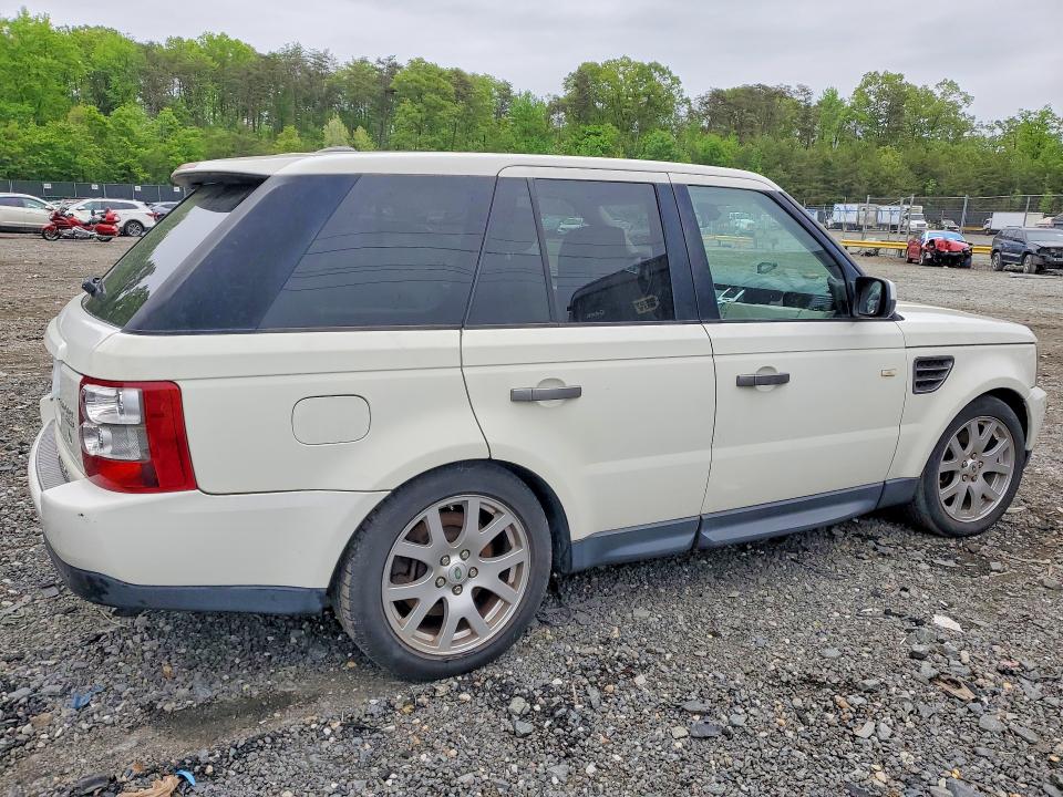 2009 Land rover Range rover sport VIN SALSK25409A196547 COPART salvage auction — FRONT END, IN - CERTIFICATE OF TITLE, sold $375 on 2026-07-29 (photo 3)