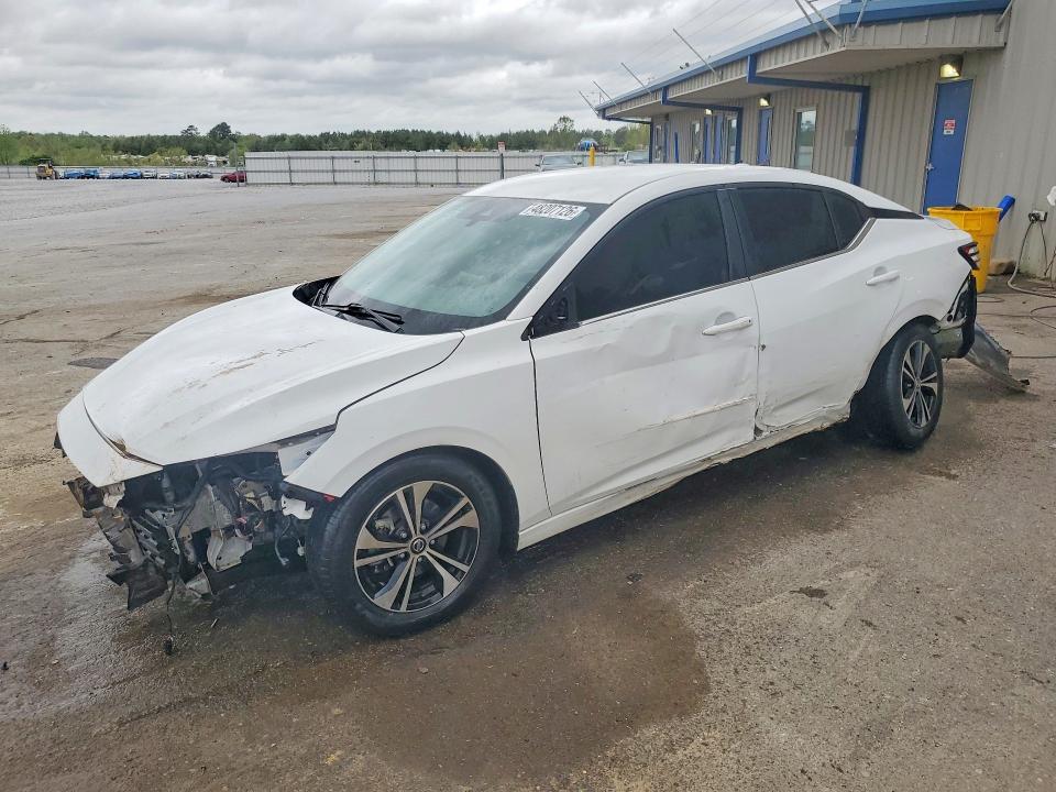 2022 Nissan Sentra VIN 3N1AB8CV0NY260953 COPART salvage auction — REAR END, Id - Salvage Certificate Of Title, sold $1,550 on 2026-07-09 (photo 1)