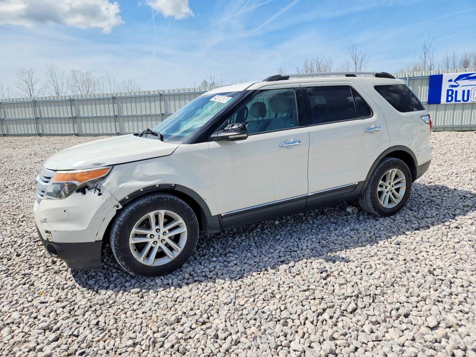 2012 Ford Explorer VIN 1FMHK8D81CGA75695 COPART salvage auction — FRONT END, WV - CERTIFICATE OF TITLE, sold $325 on 2026-07-09 (photo 1)