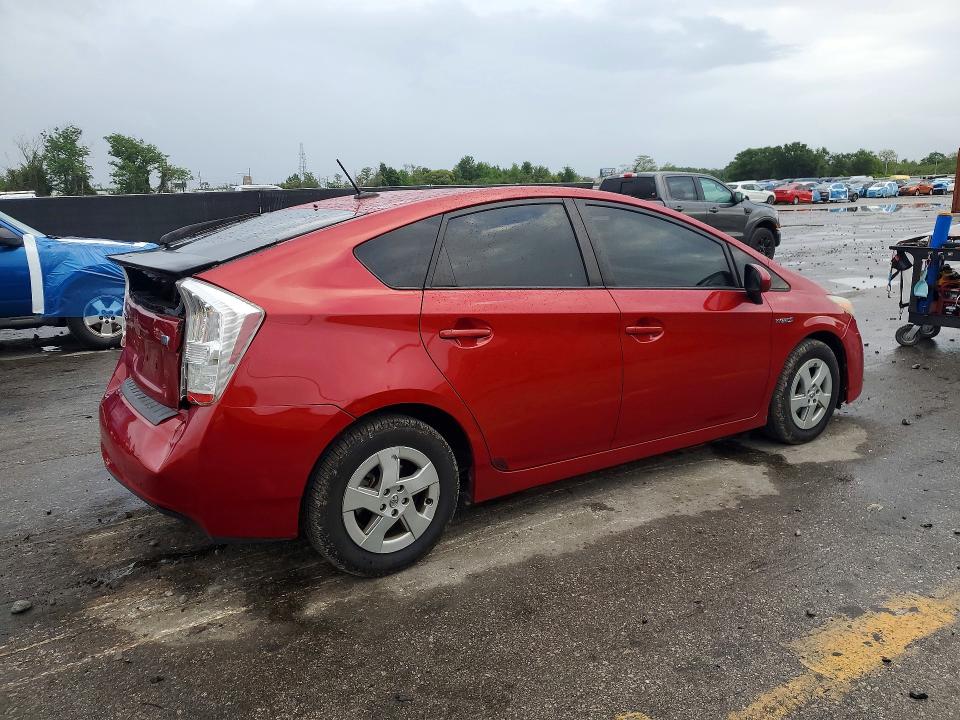 2010 Toyota Prius VIN JTDKN3DU7A0143585 COPART salvage auction — REAR END, Nc - Salvage Certificate Of Title, sold $1,550 on 2026-07-14 (photo 3)