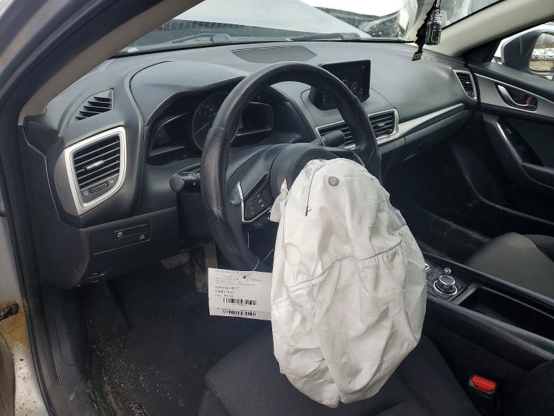 2017 Mazda 3 VIN JM1BN1U76H1107261 COPART salvage auction — FRONT END, ON - PERMIT SALVAGE, sold $575 on 2026-07-14 (photo 8)