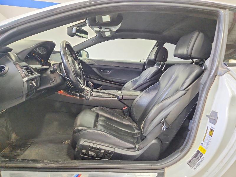 2016 BMW 6er VIN WBA6H1C55GD932985 COPART salvage auction — FRONT END, Va - Cert Of Title - Salvage, sold $225 on 2026-07-31 (photo 7)