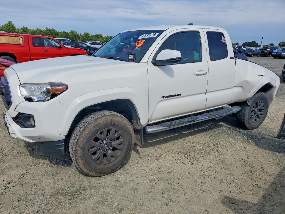 2020 Toyota Tacoma VIN 3TYRZ5CNXLT001938 COPART salvage auction — REAR END, Ca - Salvage Certificate, sold $4,700 on 2026-07-02 (photo 1)